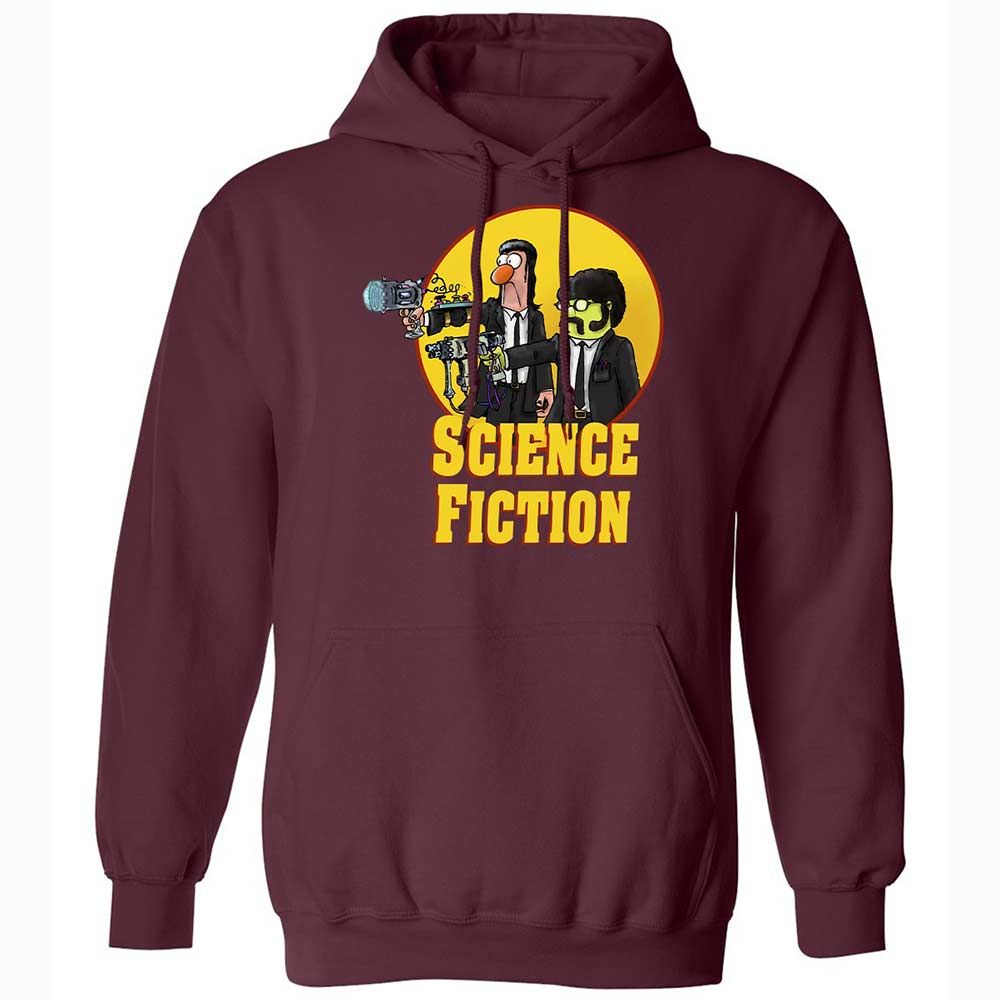 For Science Fiction - Maroon - 7