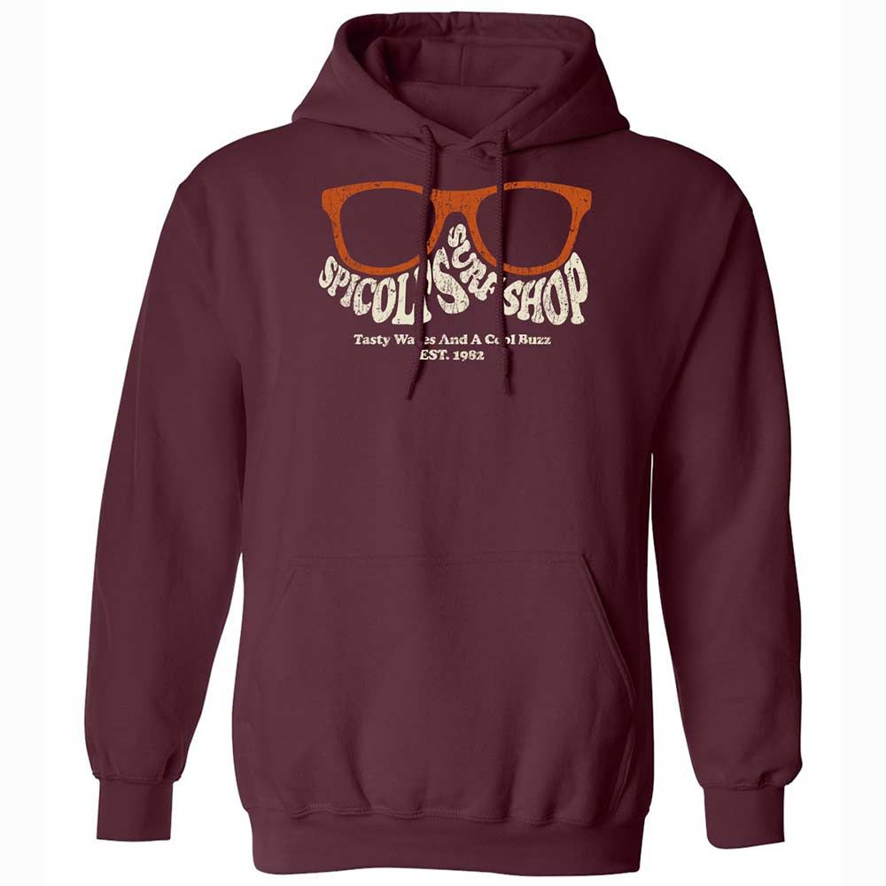 Classic Unisex Hoodie - 96AMRNE5 - Maroon - 7