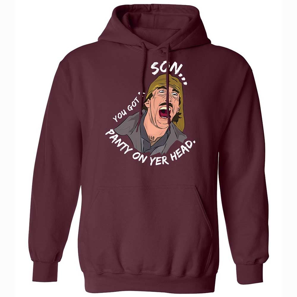 Panty on Yer Head - Maroon - 7