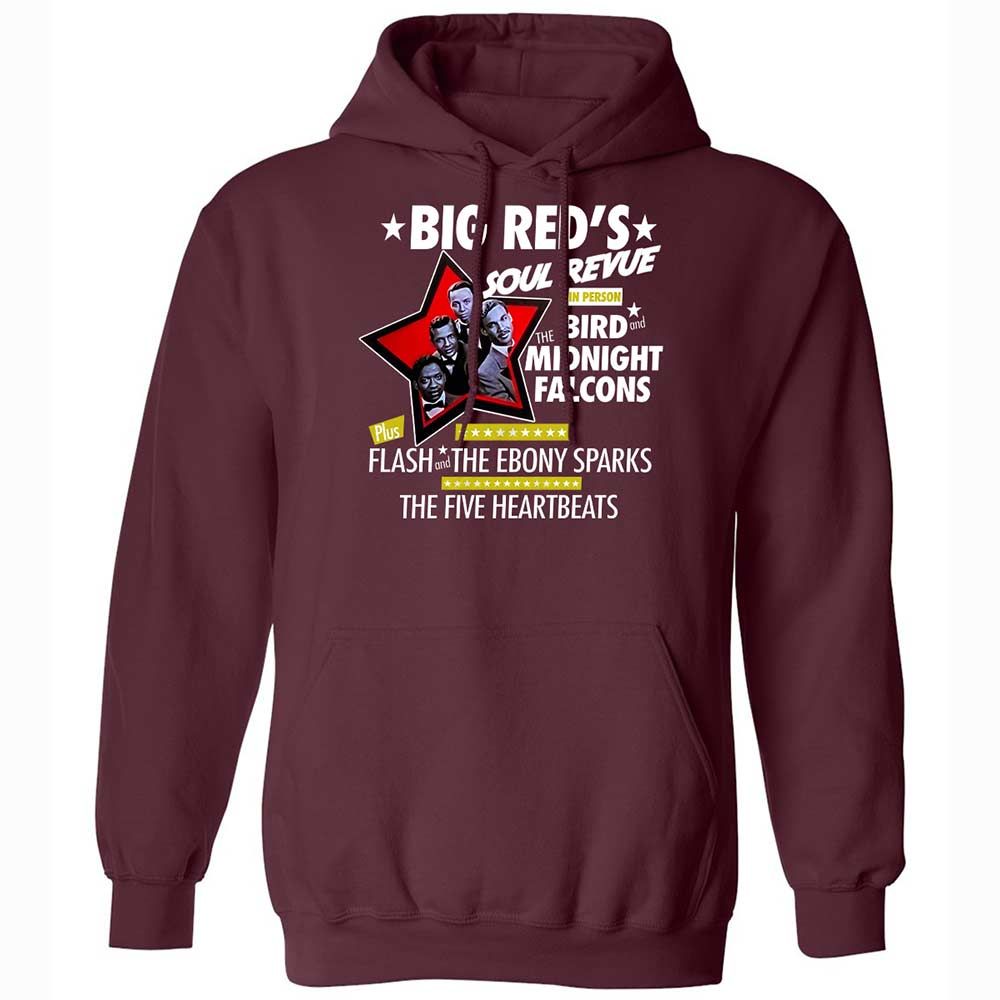 The Bird and Midnight Falcons - Maroon - 7