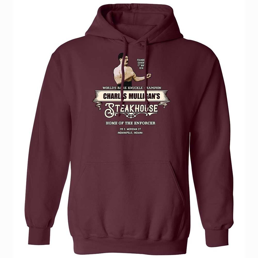 Classic Unisex Hoodie - 1U8V9884 - Maroon - 7