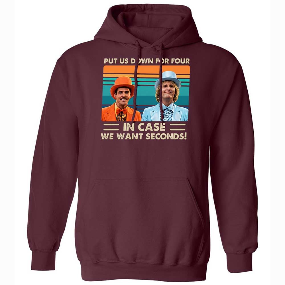 Classic Unisex Hoodie - 7E6AJ2VH - Maroon - 7