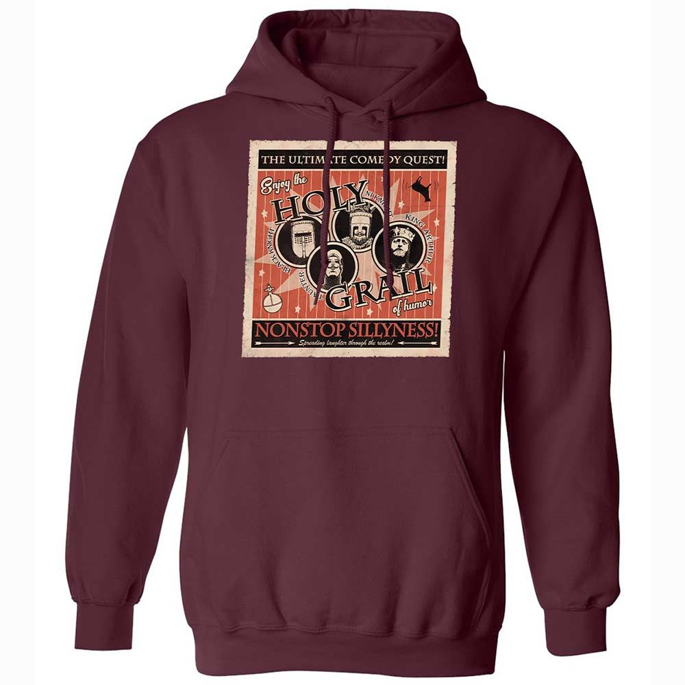 Classic Unisex Hoodie - 7AULXCPL - Maroon - 7