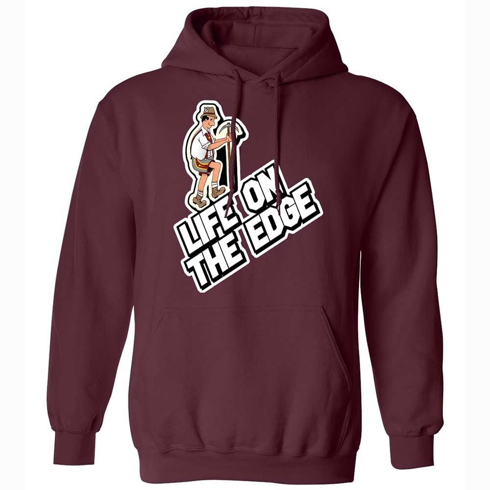 Classic Unisex Hoodie - W6BPCAMX - Maroon - 7