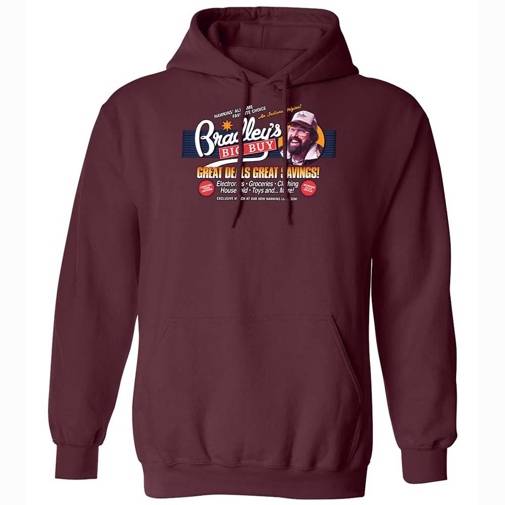 Bradley's Big Buy - Maroon - 7