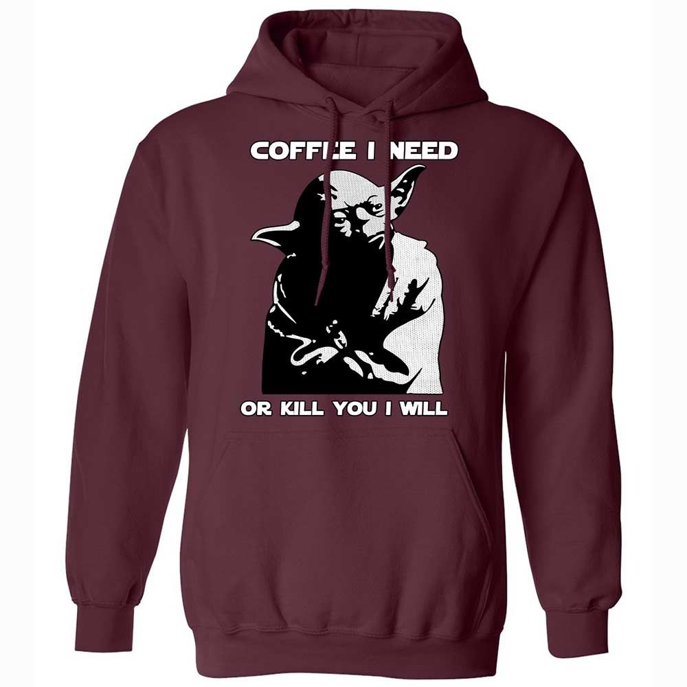 Coffee I Need - Maroon - 7