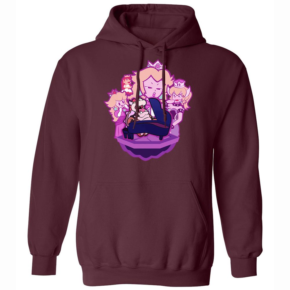 Classic Unisex Hoodie - 2XN2UMQQ - Maroon - 7