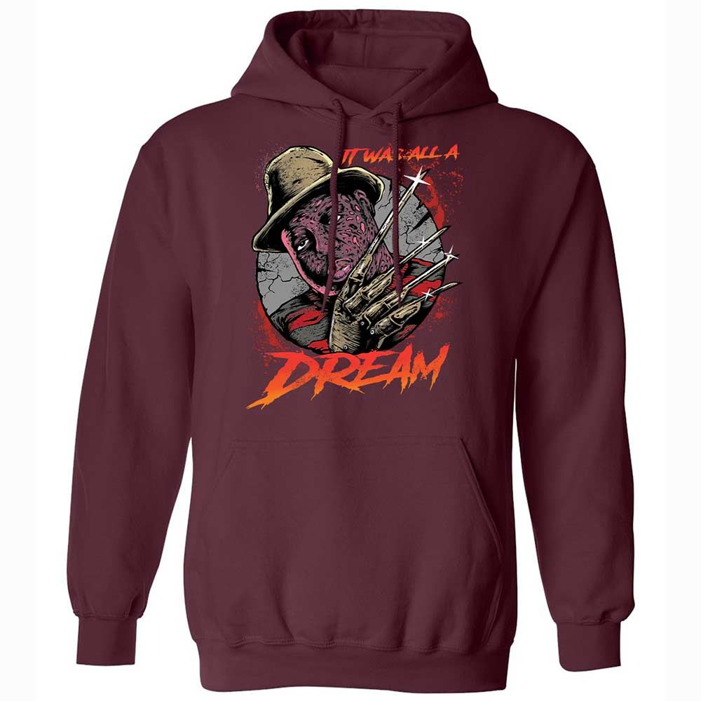 Classic Unisex Hoodie - TXK2ZPV5 - Maroon - 7