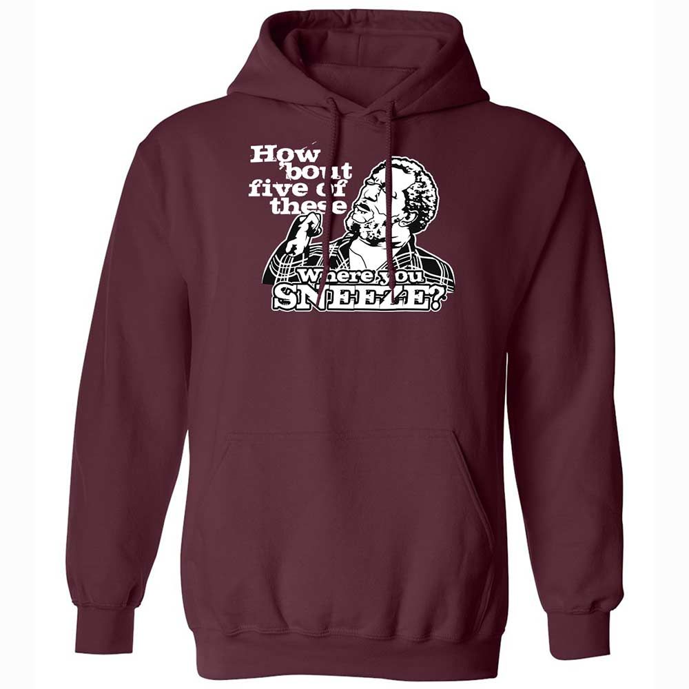 Classic Unisex Hoodie - T91EX3NS - Maroon - 7