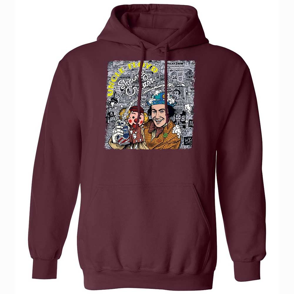 Classic Unisex Hoodie - 193KP5P6 - Maroon - 7