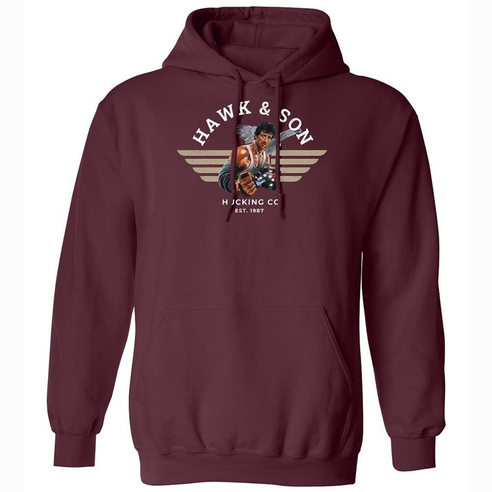 Classic Unisex Hoodie - UVRBA4A5 - Maroon - 7