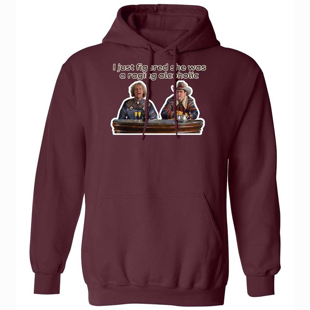 Classic Unisex Hoodie - VEEA7UC4 - Maroon - 7