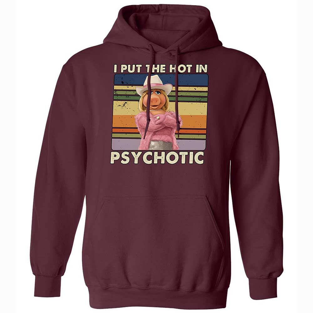 Classic Unisex Hoodie - HASRCVA3 - Maroon - 7