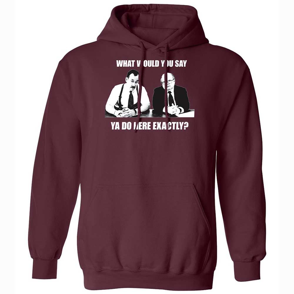 Classic Unisex Hoodie - LDX8GQBC - Maroon - 7