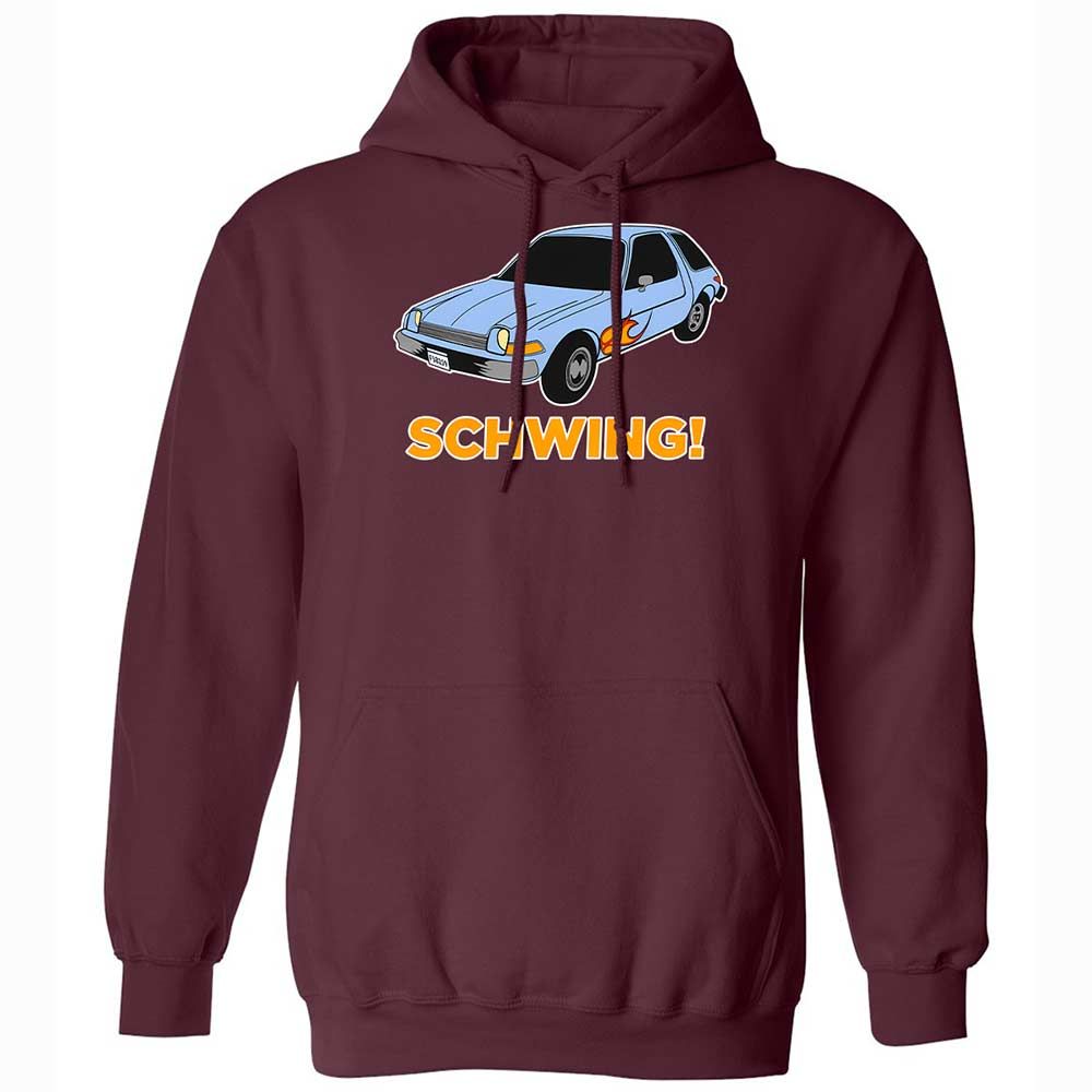 Classic Unisex Hoodie - X4W597ZN - Maroon - 7