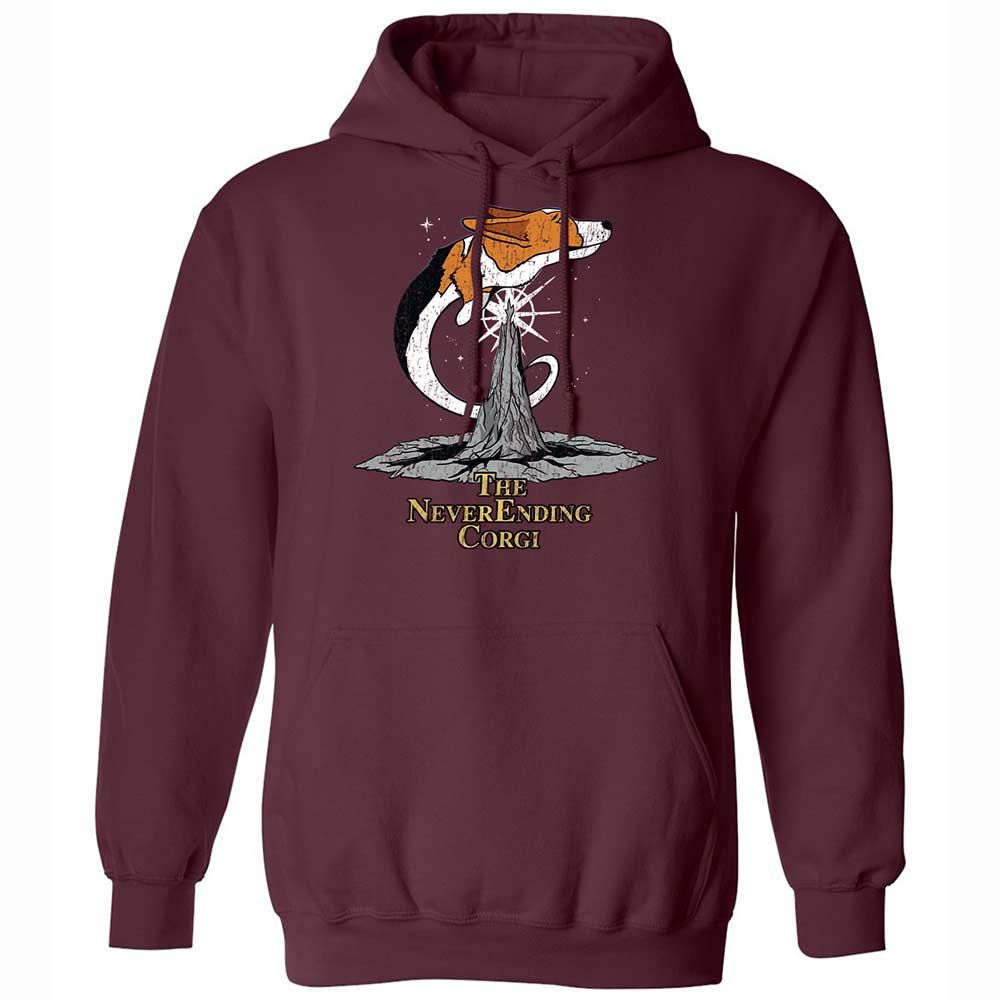 The NeverEnding Corgi - Maroon - 7