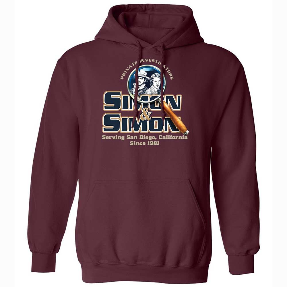 Classic Unisex Hoodie - JRKSMCGW - Maroon - 7