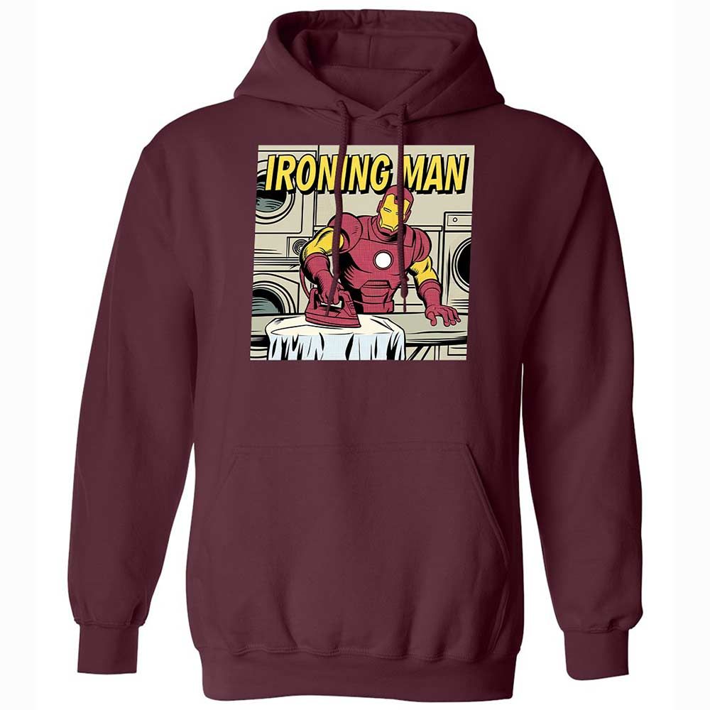 Classic Unisex Hoodie - GQM7HR47 - Maroon - 7