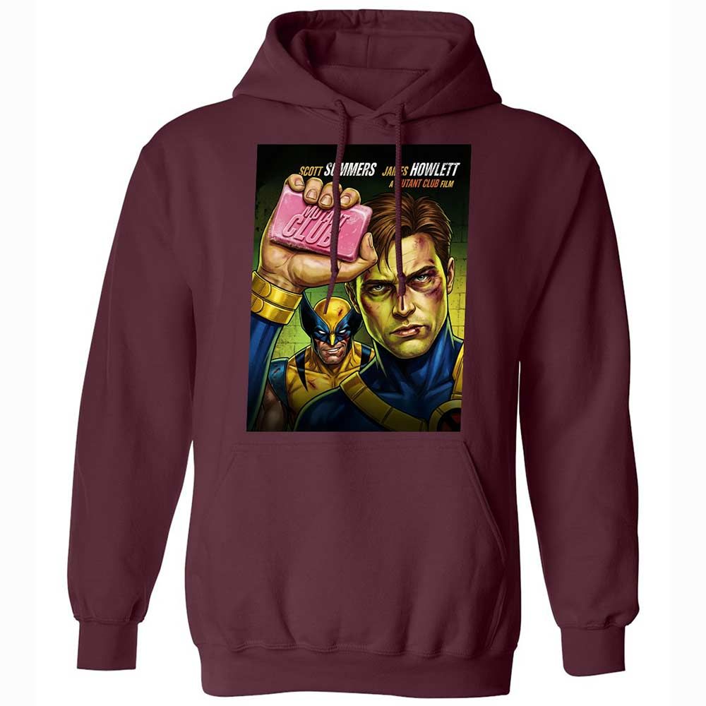 Classic Unisex Hoodie - 45RAN8Q9 - Maroon - 7