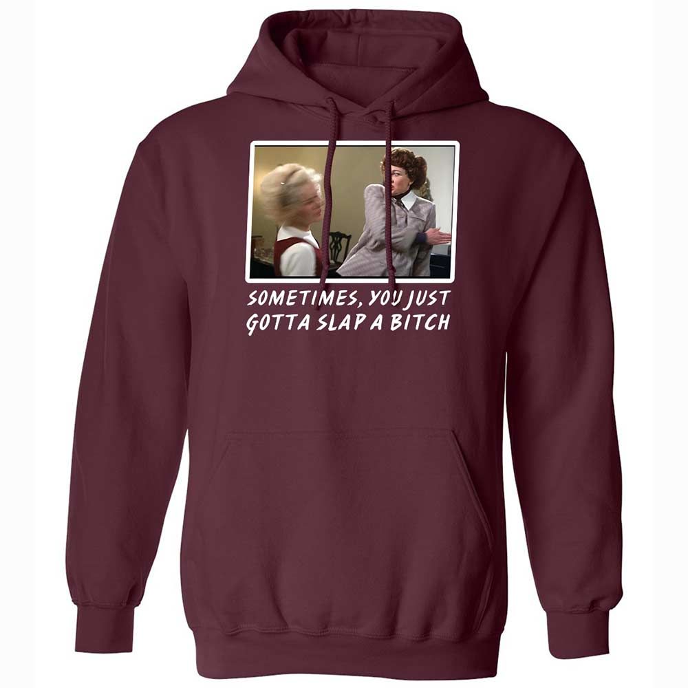 Classic Unisex Hoodie - VBGPQ9QZ - Maroon - 7