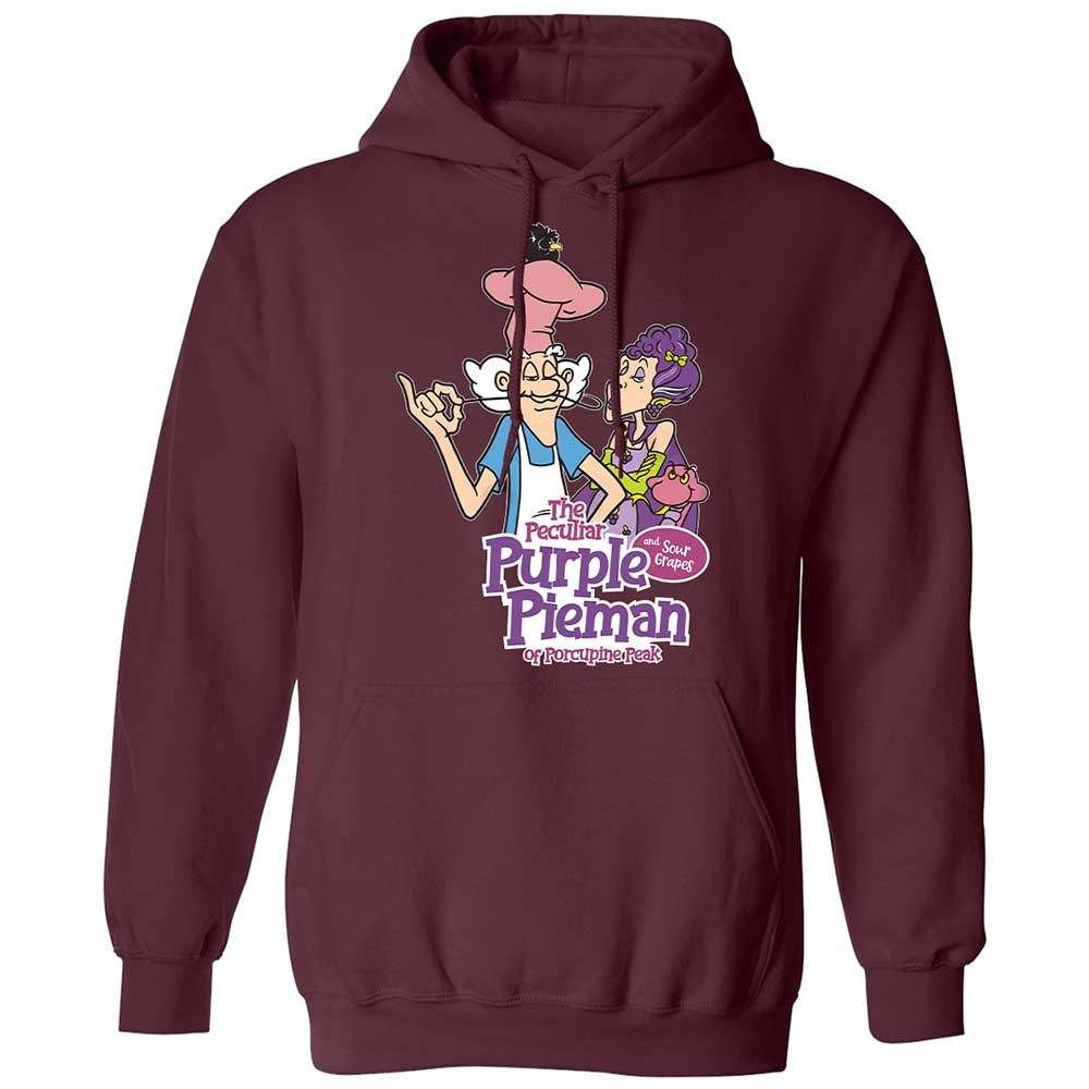 The Peculiar Purple Pie Man - Maroon - 7
