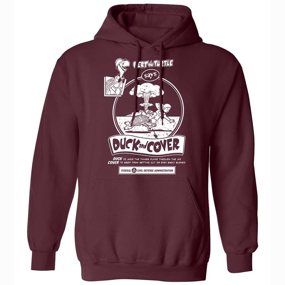 Classic Unisex Hoodie - 4798AKRT - Maroon - 7