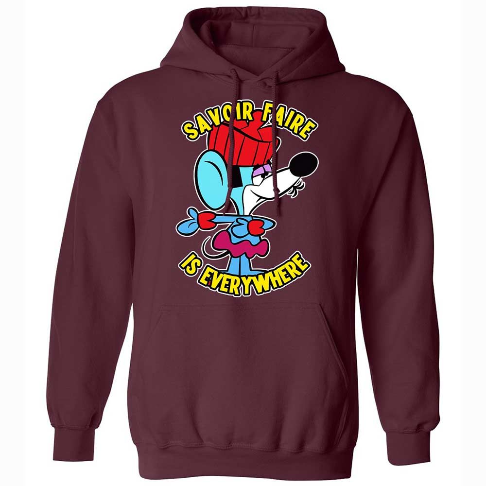 Classic Unisex Hoodie - UBDYWFYS - Maroon - 7