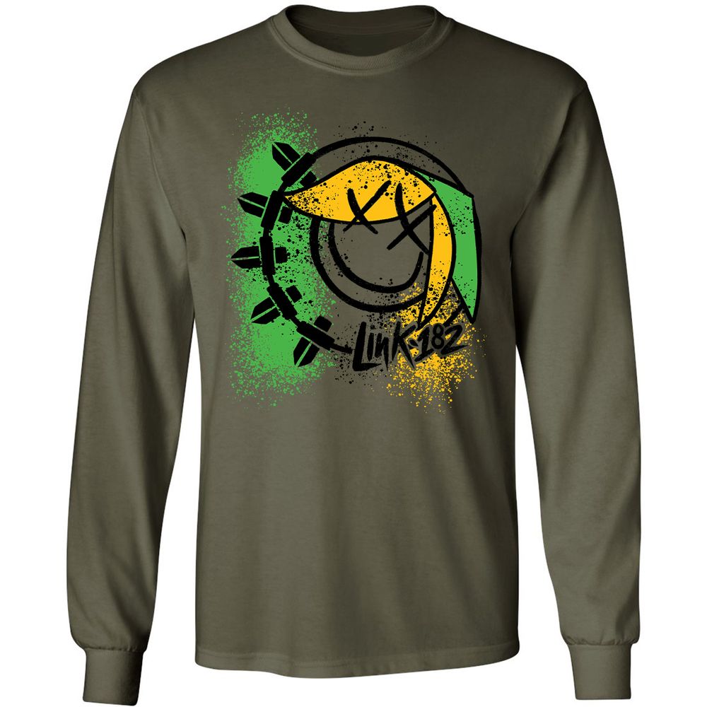 Long Sleeve T-Shirt - F9DJ3FSX - Military Green - 7