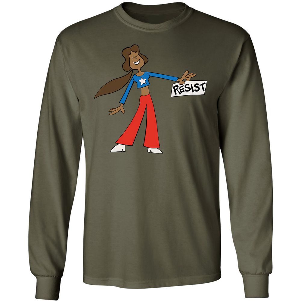 Long Sleeve T-Shirt - 13SBV7MQ - Military Green - 7