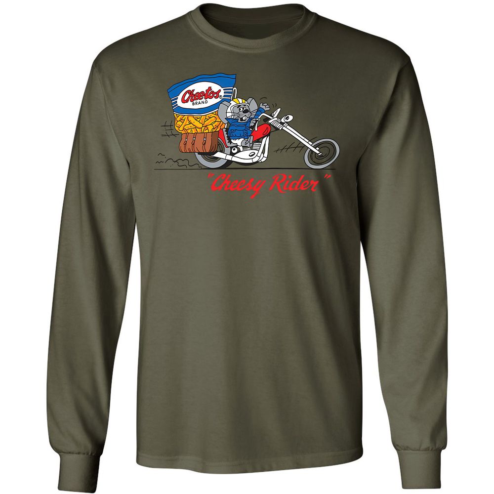 Long Sleeve T-Shirt - XTJDK8SL - Military Green - 7