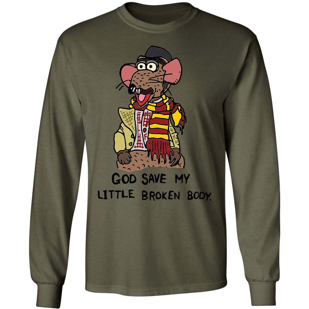 Long Sleeve T-Shirt - 5WBLV5PD - Military Green - 7