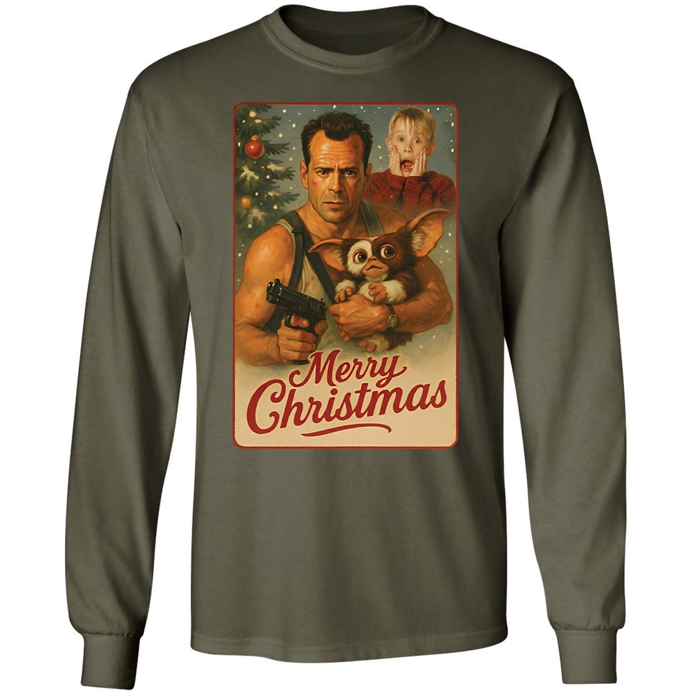 Merry Christmas - Military Green - 7