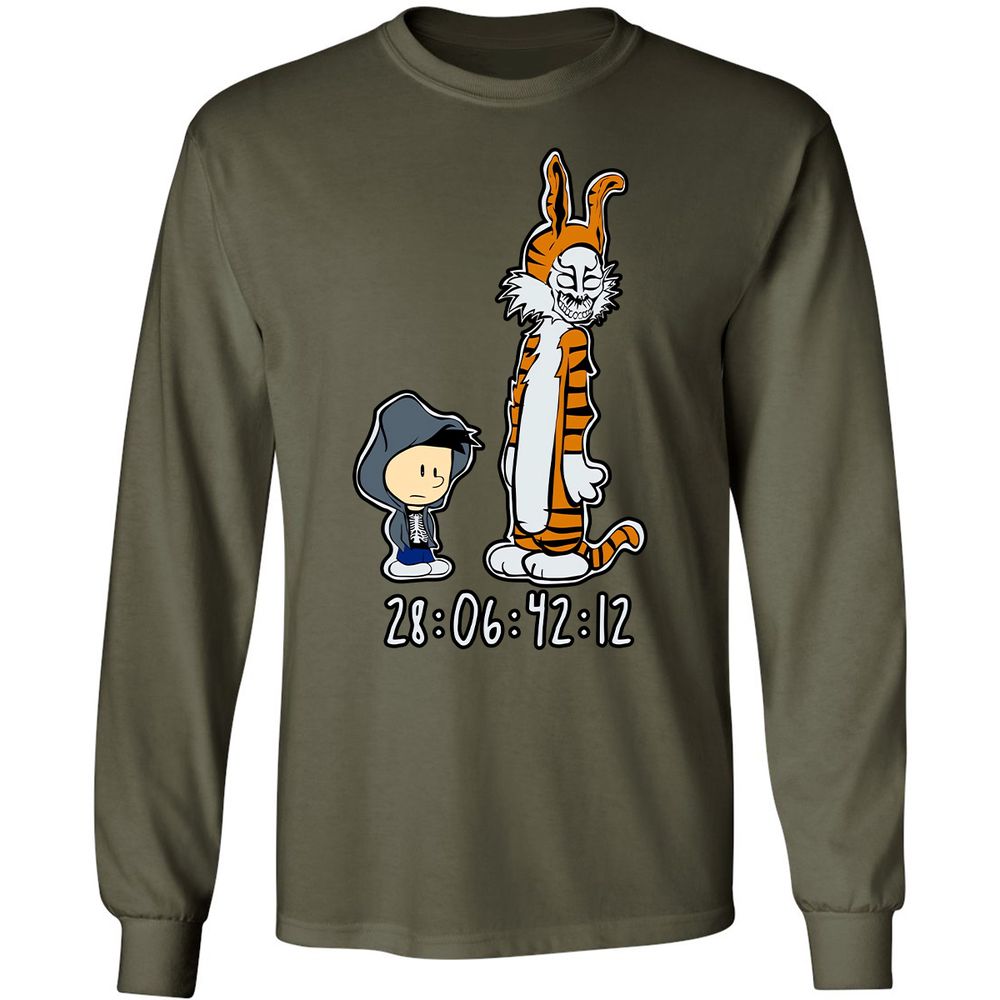 Long Sleeve T-Shirt - 8ZAAZXC2 - Military Green - 7