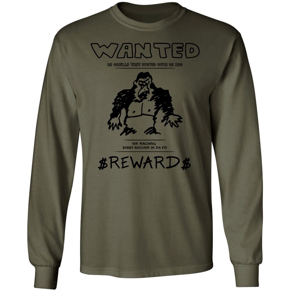 Long Sleeve T-Shirt - X46DQL1Z - Military Green - 7