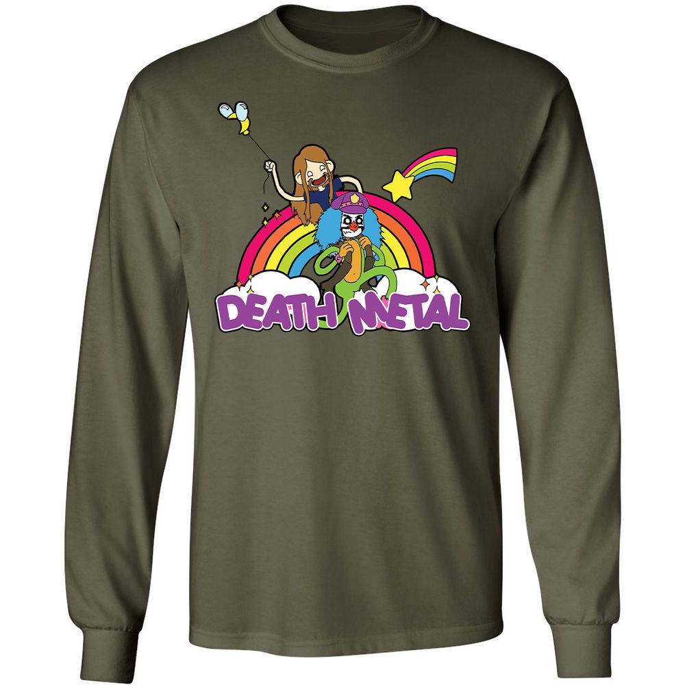 Long Sleeve T-Shirt - D13V1SAQ - Military Green - 7