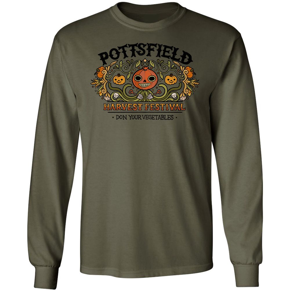 Long Sleeve T-Shirt - UZAUQU1M - Military Green - 7