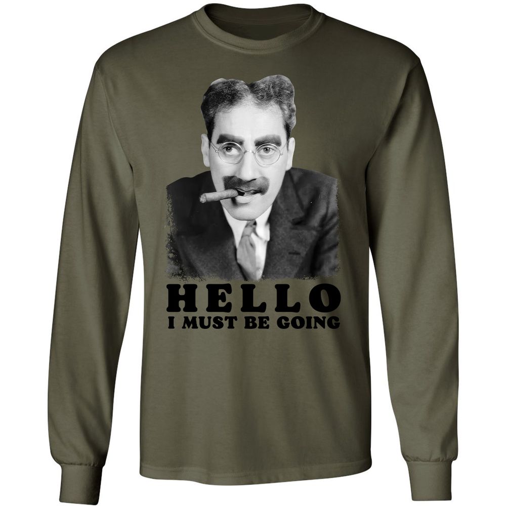 Long Sleeve T-Shirt - W3PENBD2 - Military Green - 7