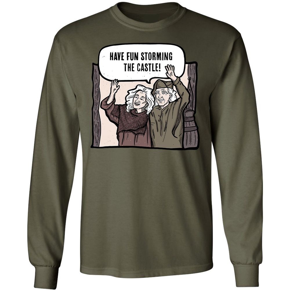 Long Sleeve T-Shirt - NQZTX449 - Military Green - 7