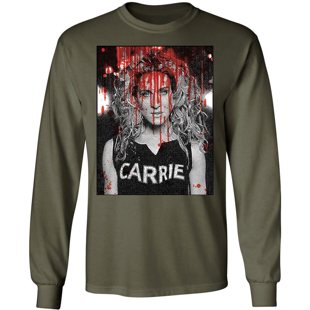 Long Sleeve T-Shirt - U86CZTAU - Military Green - 7