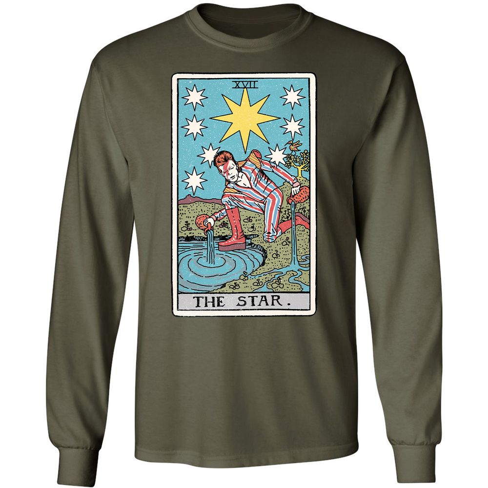 Long Sleeve T-Shirt - 32AKSS9K - Military Green - 7