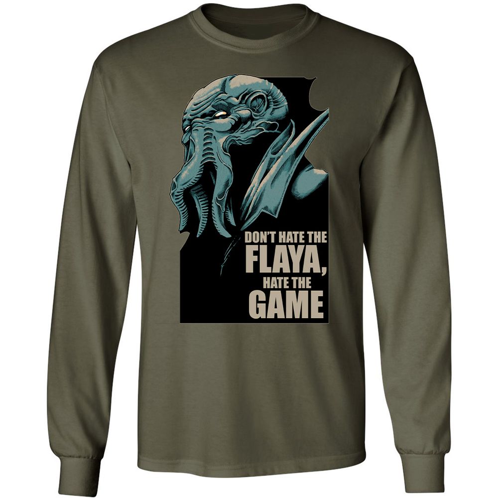 Long Sleeve T-Shirt - FJTVGFS6 - Military Green - 7