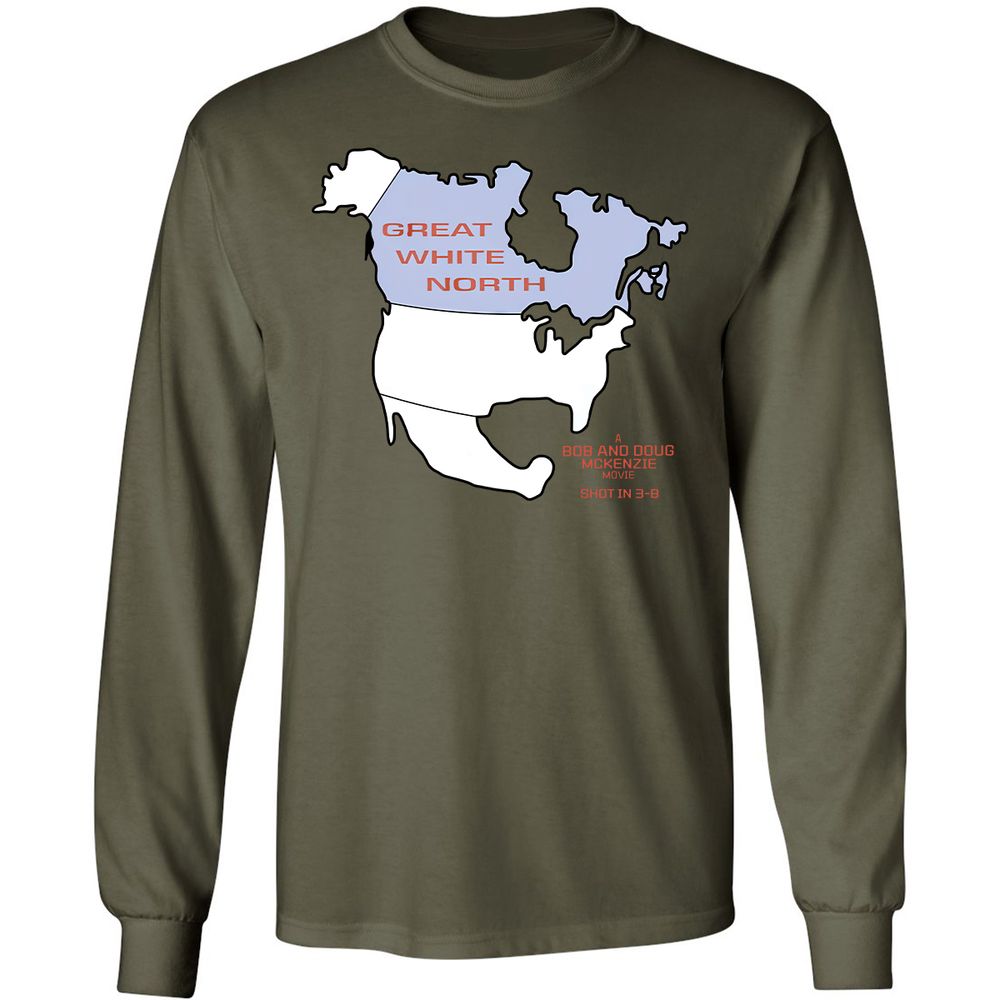 Long Sleeve T-Shirt - YD58VG99 - Military Green - 7