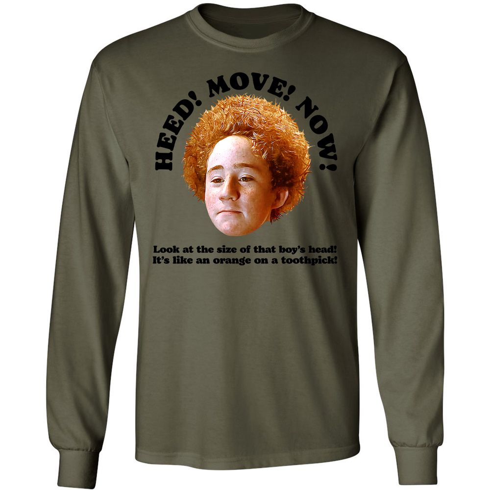 Long Sleeve T-Shirt - XTJ49WEJ - Military Green - 7