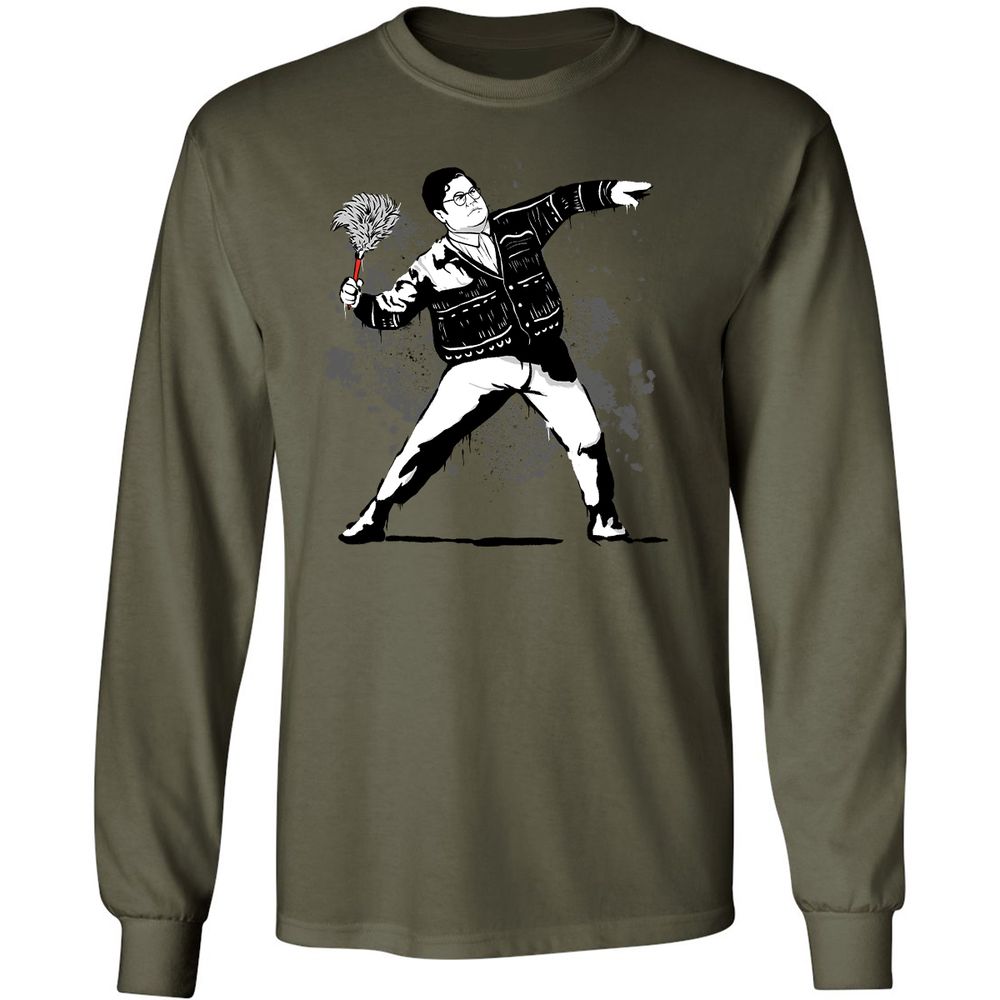 Long Sleeve T-Shirt - 7RWSM3B7 - Military Green - 7