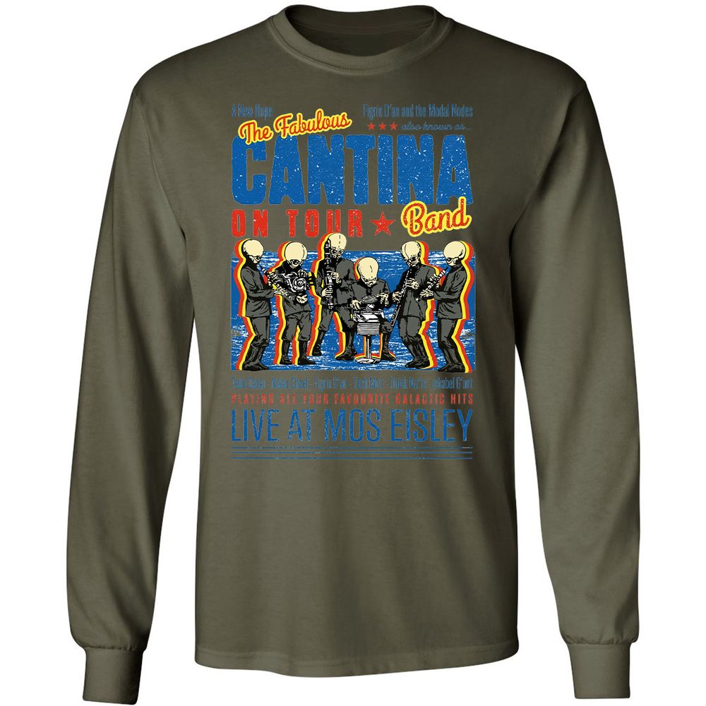 Long Sleeve T-Shirt - QRT2LQCQ - Military Green - 7