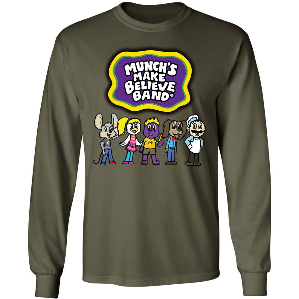 Long Sleeve T-Shirt - WNHULY1K - Military Green - 7