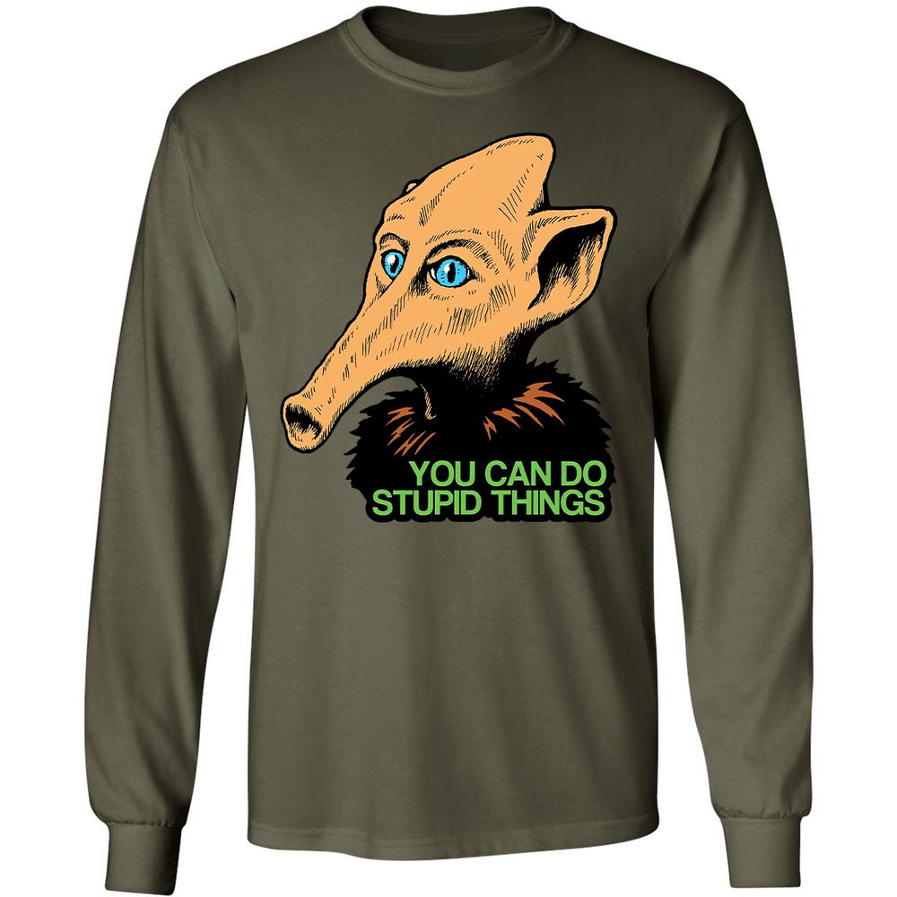 Long Sleeve T-Shirt - 9P98LQPH - Military Green - 7