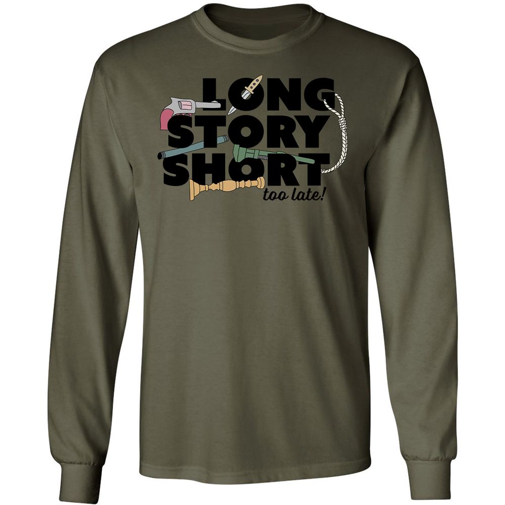 Long Sleeve T-Shirt - YKKYK718 - Military Green - 7