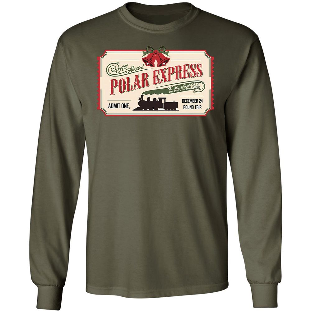 Polar Express Ticket - Military Green - 7