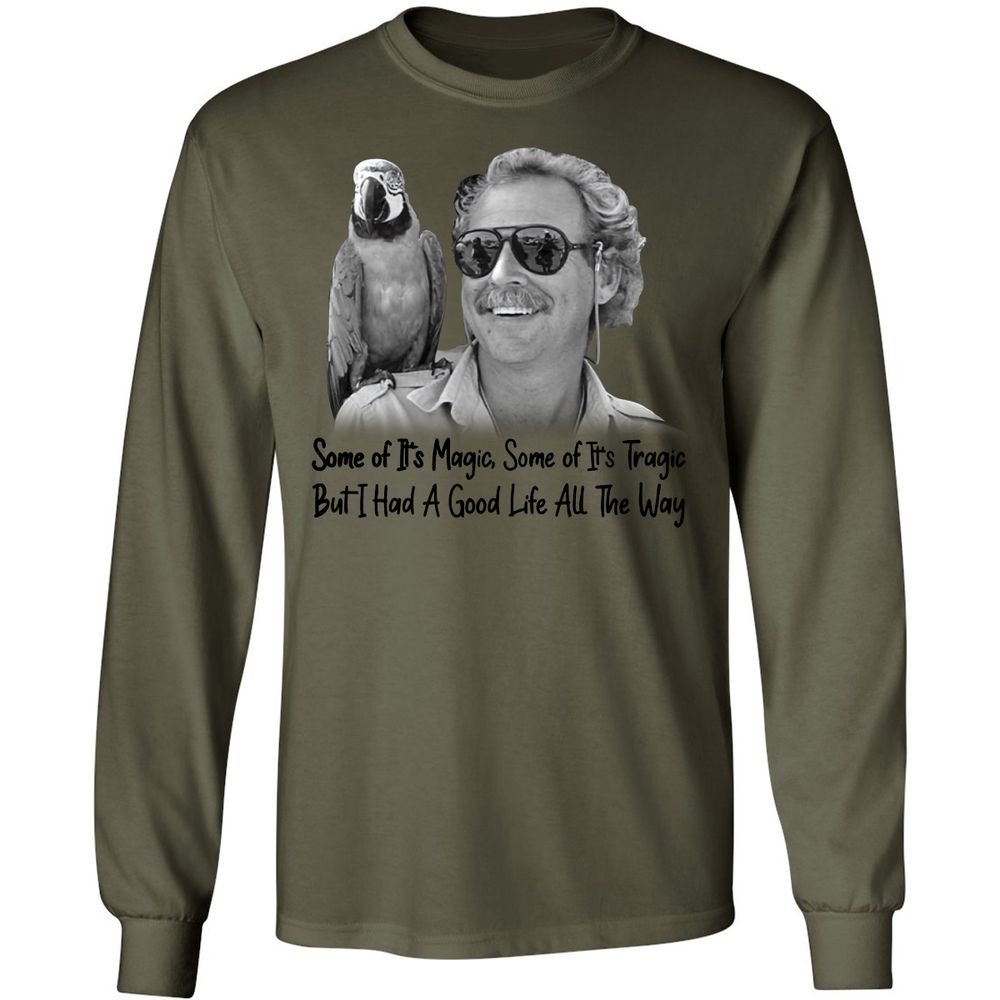 Long Sleeve T-Shirt - X2C1R1UC - Military Green - 7